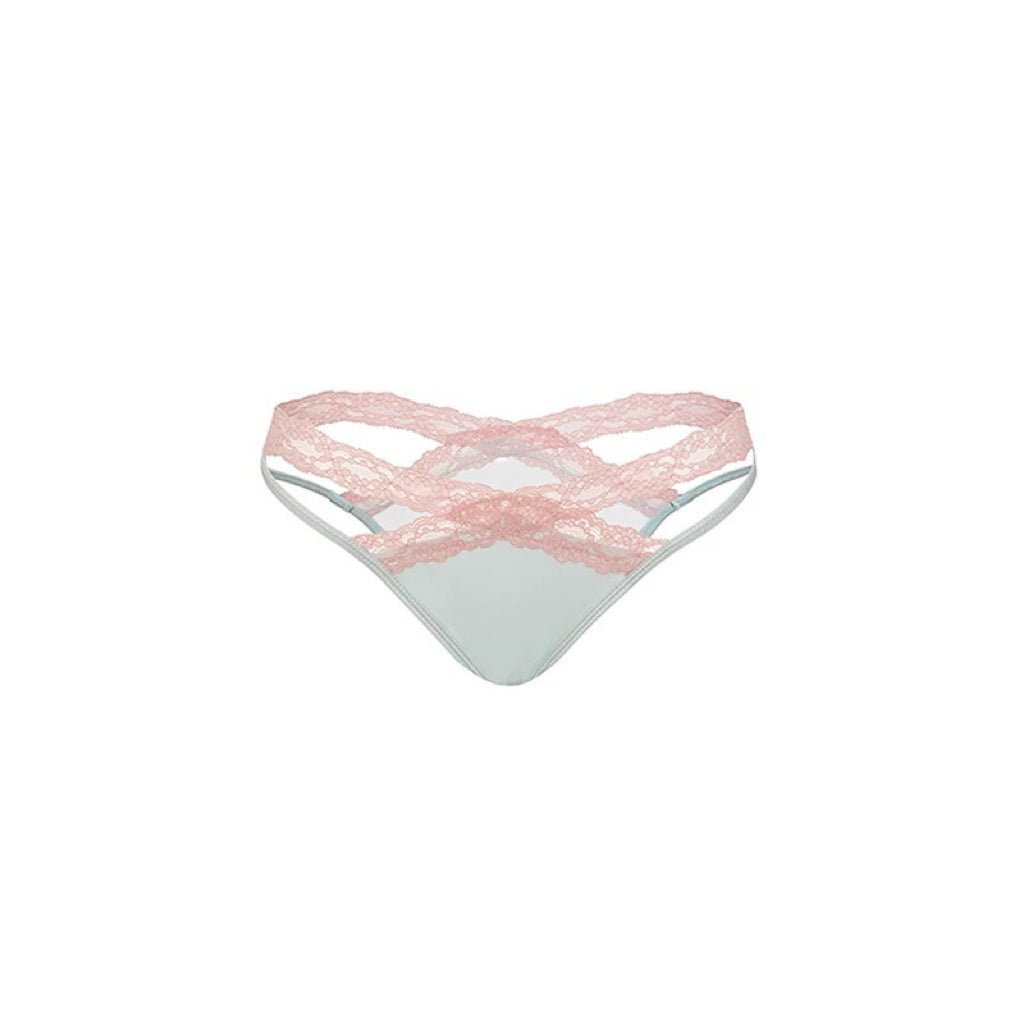 Sexy Cross Lace Brief Panty