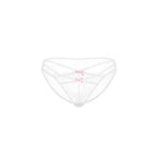 Sexy Cross Bow Lace String Bikini Brief Panty